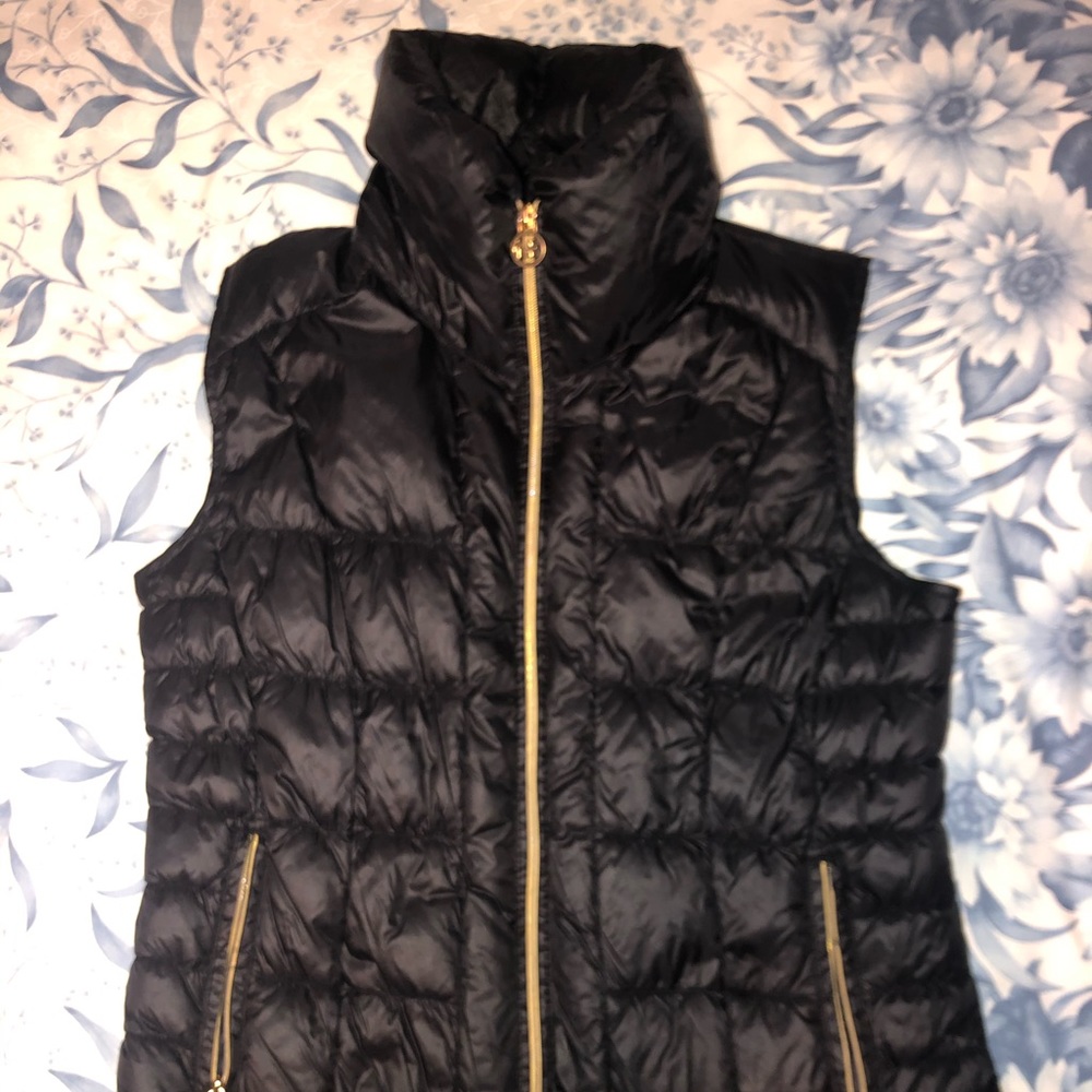 Black Michael Kors Puffer Vest